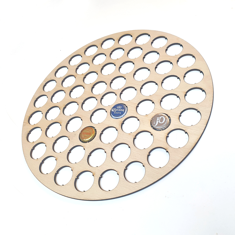 LARGE ROUND CIRCLE Bottle Cap Holder